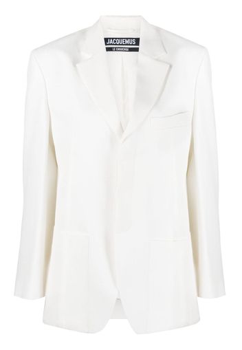 Jacquemus La veste d'Homme Blazer - Weiß