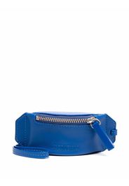 Jacquemus keyring zip wallet - Blau