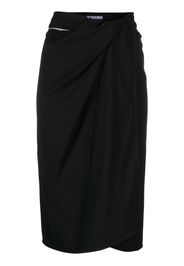 Jacquemus Bodri gathered skirt - Schwarz