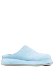 Jacquemus Bricciola suede mules - Blau