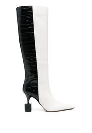 Jacquemus 90mm Les Bottes Bisou boots - Weiß
