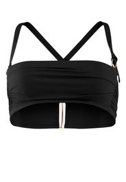 Jacquemus bandeau bikini top - Schwarz