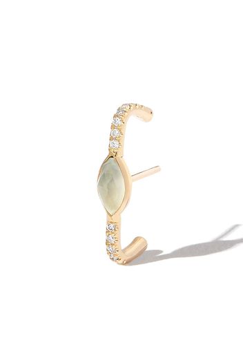 Jacquie Aiche 14kt yellow gold aquamarine drop earring