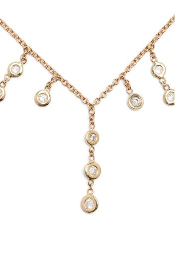 Jacquie Aiche 18kt yellow gold Shaker diamond necklace