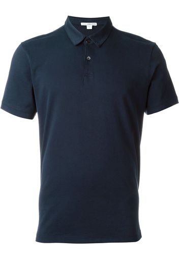 James Perse Klassisches Poloshirt - Blau