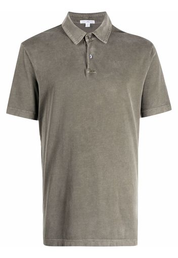 James Perse Kurzärmeliges Poloshirt - Nude