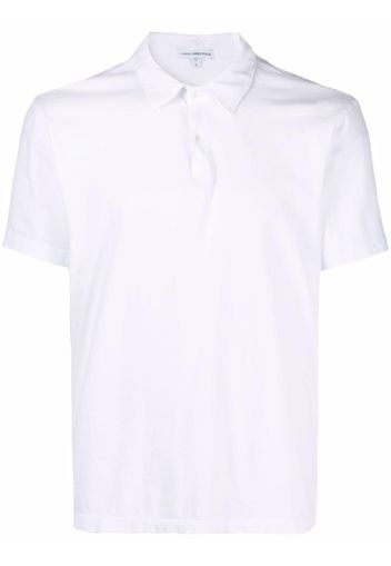 James Perse Kurzärmeliges Poloshirt - Weiß