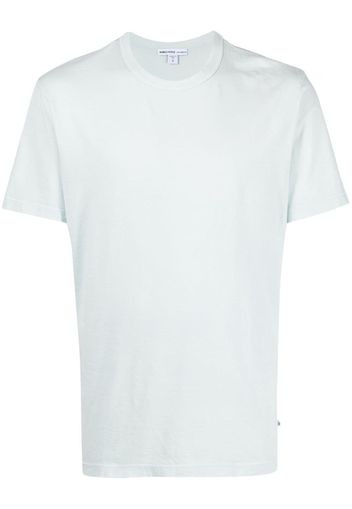 James Perse short-sleeved cotton T-shirt - Blau