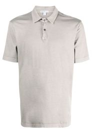 James Perse short-sleeve Supima-cotton polo shirt - Grau