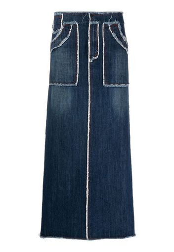 Jean Paul Gaultier Pre-Owned 1990s Jeansrock - Blau