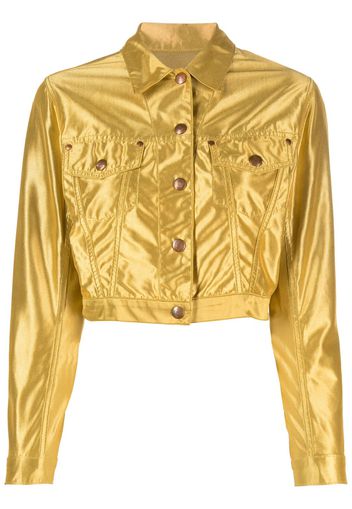 Jean Paul Gaultier Pre-Owned 1990s Cropped-Jacke - Gold