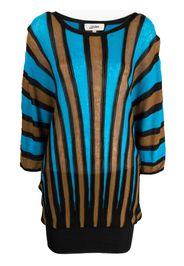 Jean Paul Gaultier Pre-Owned 2000s Dolman knitted dress - Schwarz