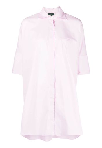 Jejia half-sleeve cotton shirt - Rosa