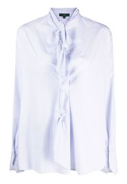 Jejia Marion tie-detail shirt - Blau