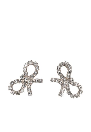 Jennifer Behr Romy crystal-embellished earrings - Weiß