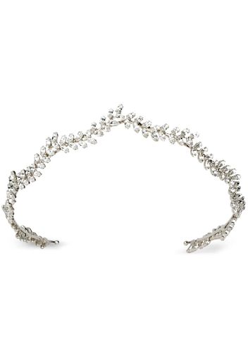 Jennifer Behr swarovski crystal headband - Weiß