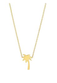 Jennifer Meyer 18kt Gelbgoldhalskette mit Mini-Palme