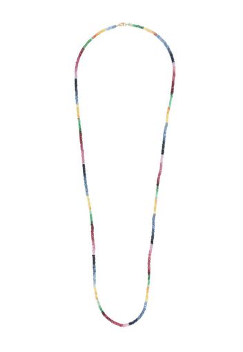 JIA JIA 14kt yellow gold Arizona sapphire long beaded necklace