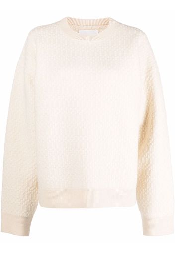 Jil Sander wool round-neck jumper - Nude