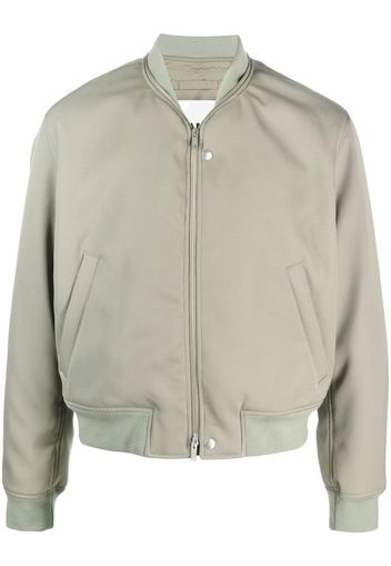 Jil Sander zip-fastening bomber jacket - Grün