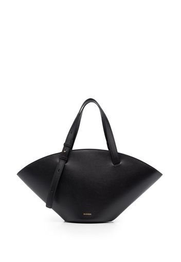 Jil Sander logo-print tote bag - Schwarz