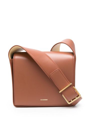 Jil Sander leather satchel - Braun