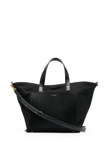 Jil Sander Wander square tote bag - Schwarz