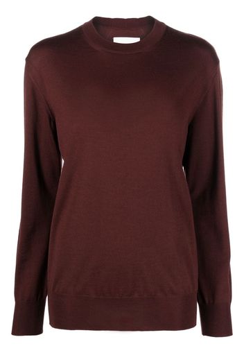 Jil Sander crew neck pullover sweater - Braun