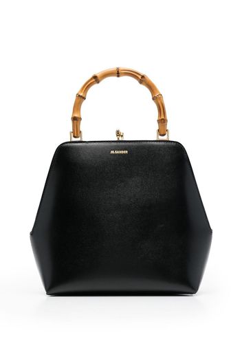 Jil Sander Goji Frame square tote bag - Schwarz