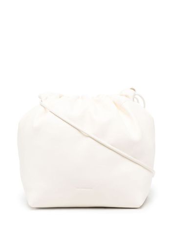 JIL SANDER drawstring-fastening shoulder bag - Weiß