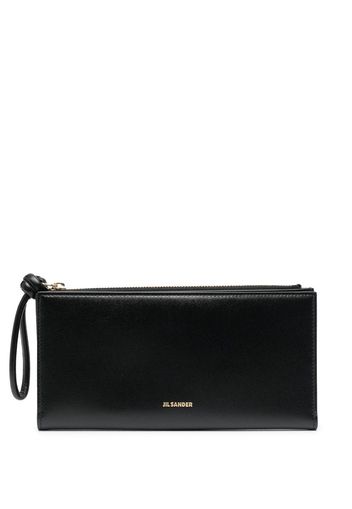 Jil Sander bi-fold leather purse - Schwarz