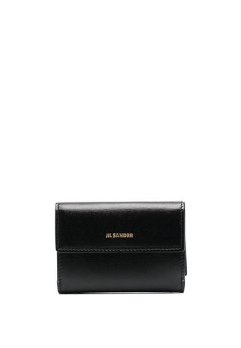 Jil Sander logo-print detail wallet - Schwarz