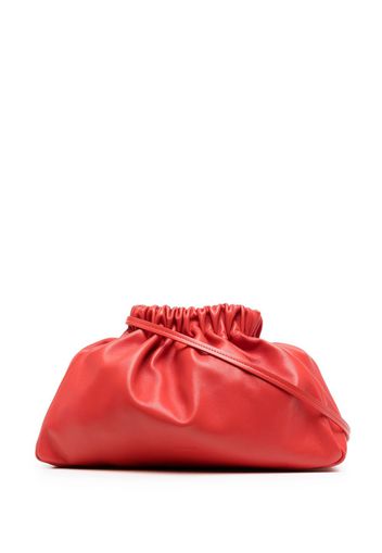 Jil Sander Schultertasche mit Raffungen - Rot