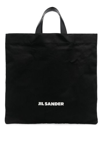 Jil Sander logo-print tote bag - Schwarz