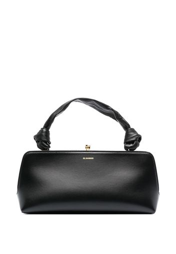 Jil Sander Goji leather tote bag - Schwarz