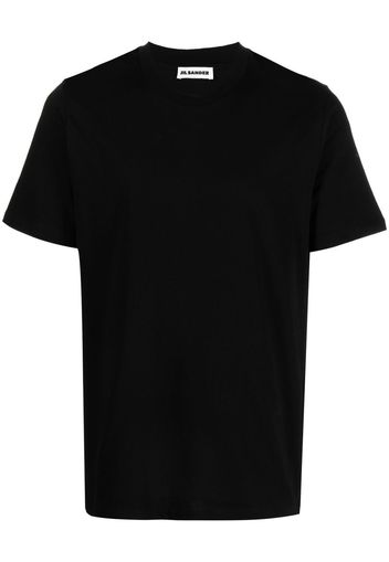 Jil Sander round-neck short-sleeve T-shirt - Schwarz