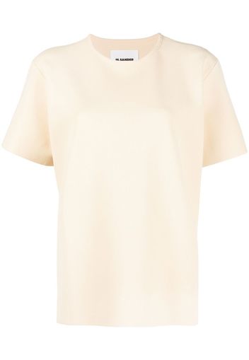 Jil Sander round-neck short-sleeved T-shirt - Nude