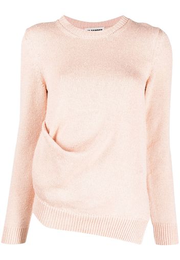 Jil Sander fine-knit long-sleeve jumper - Rosa