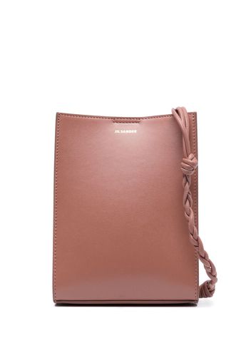 Jil Sander small Tangle leather crossbody bag - Rosa