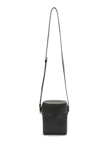 Jil Sander small leather crossbody bag - Schwarz