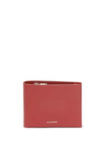 Jil Sander bi-fold leather wallet - Rot