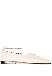 Jil Sander Pumps mit eckiger Spitze - Nude