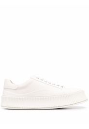 Jil Sander low-top lace-up sneakers - Weiß