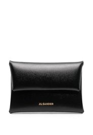 Jil Sander saffiano-texture wallet - Schwarz