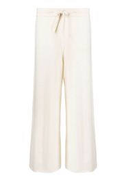 Jil Sander wide-leg cashmere track pants - Nude