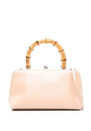 Jil Sander Goji bamboo-handle tote bag - Nude