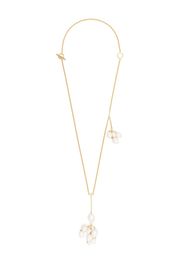 Jil Sander pearl pendant necklace - Weiß