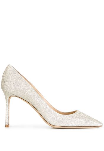 Jimmy Choo 'Romy 85' Pumps - Metallisch