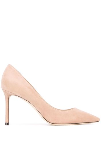 Jimmy Choo 'Romy' Pumps mit Stiletto-Absatz - Nude