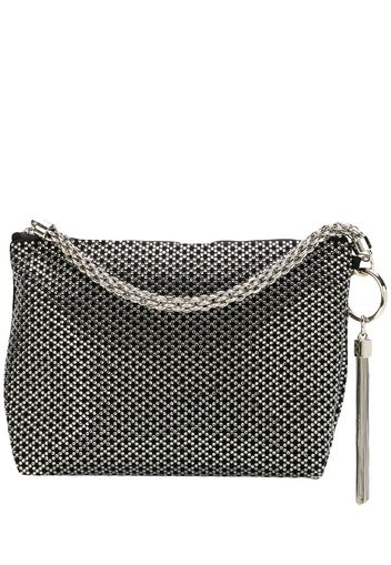 Jimmy Choo 'Callie'' Clutch mit Diamantenverzierung - Schwarz